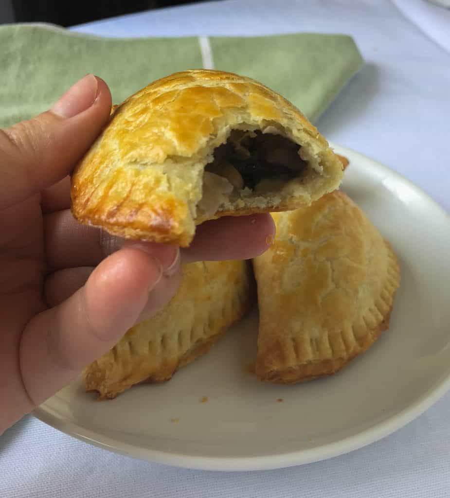 Homemade Mushroom Empanadas - Cardamom & Coconut