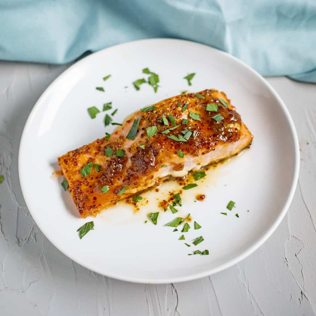 Maple Mustard Salmon Cardamom & Coconut