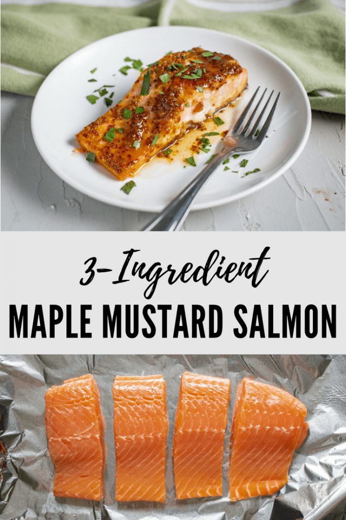 Maple Mustard Salmon - Cardamom & Coconut