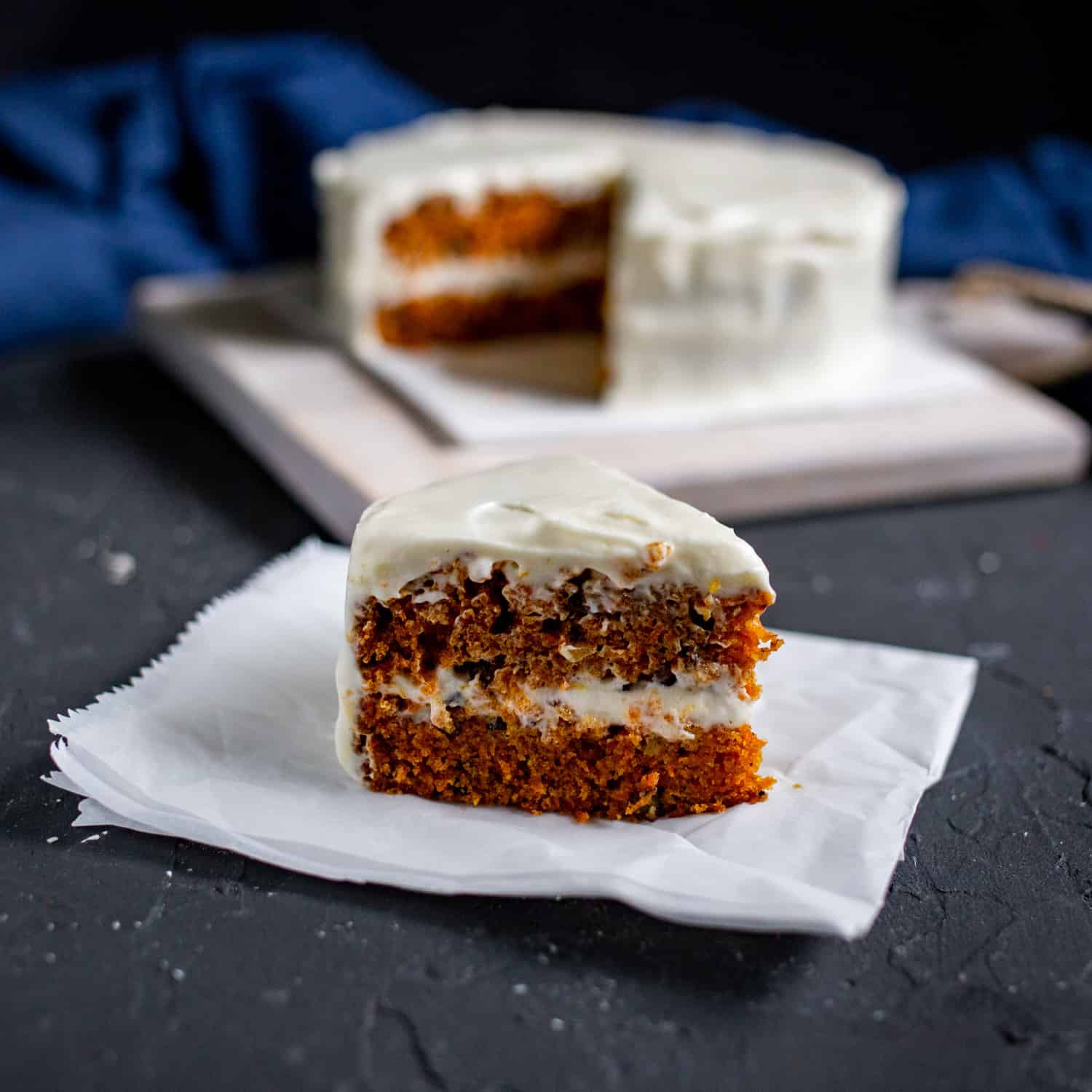 Mini Carrot Cake with Cream Cheese Frosting Cardamom