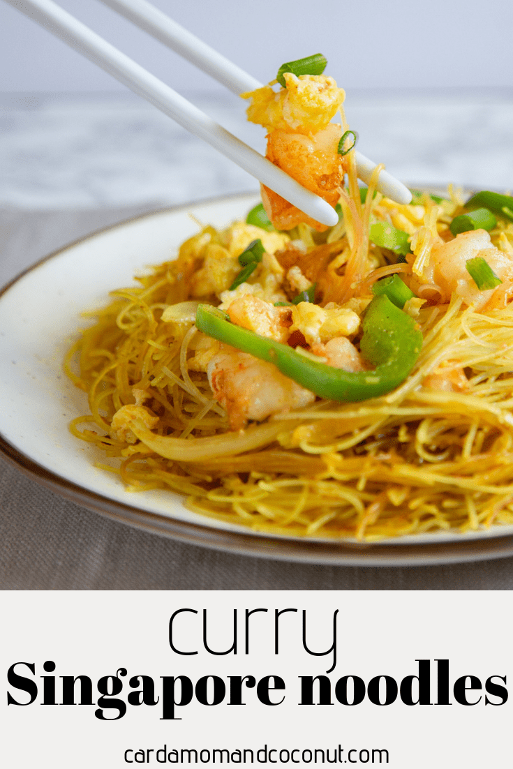 Curry Singapore Noodles Cardamom And Coconut