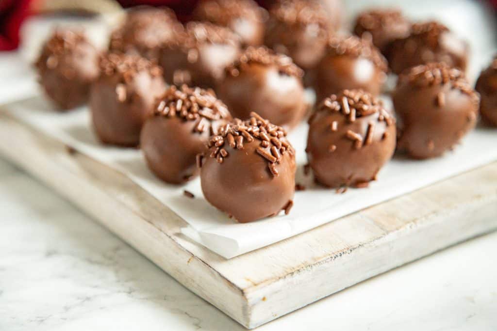 Chocolate Chip Cookie Dough Balls - Cardamom & Coconut