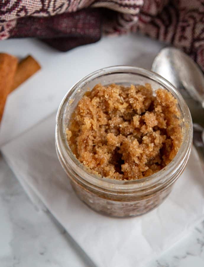 Cinnamon Vanilla Sugar Scrub