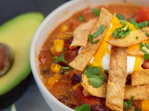 Instant Pot Tortilla Soup