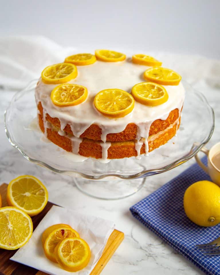 Delicious Lemon Cake - From Cardamom & Coconut