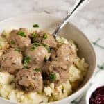 Vegetarian Swedish Meatballs