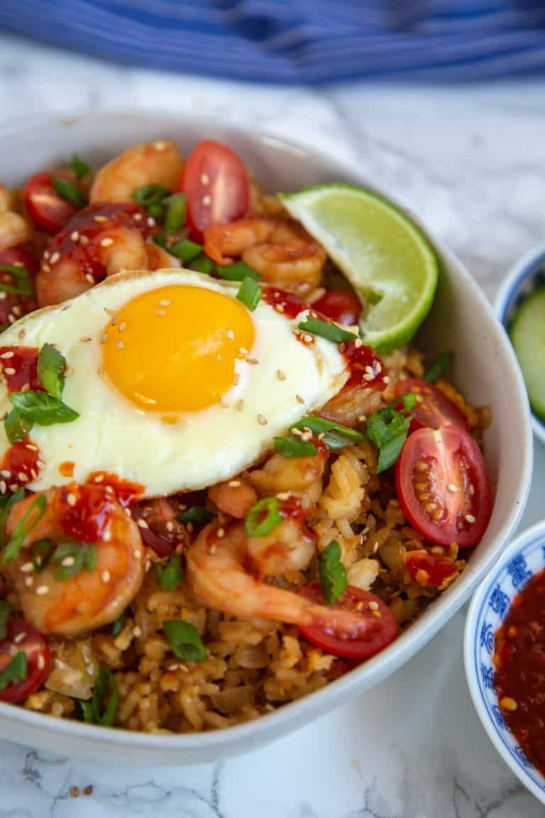 Shrimp Nasi Goreng - From Cardamom & Coconut