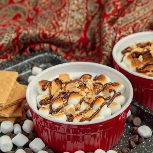S'mores Pot de Creme for Two Cardamom & Coconut